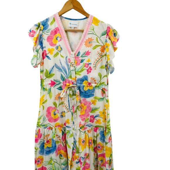 Islapayal floral tropical maxi dress - Picture 2 of 5